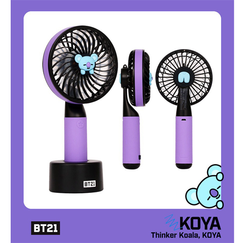[BT21] キャラクターHANDY FAN ミニ扇風機 BTS-防弾少年団 コラボ公式商品 バンタン bts 公式グッズ 