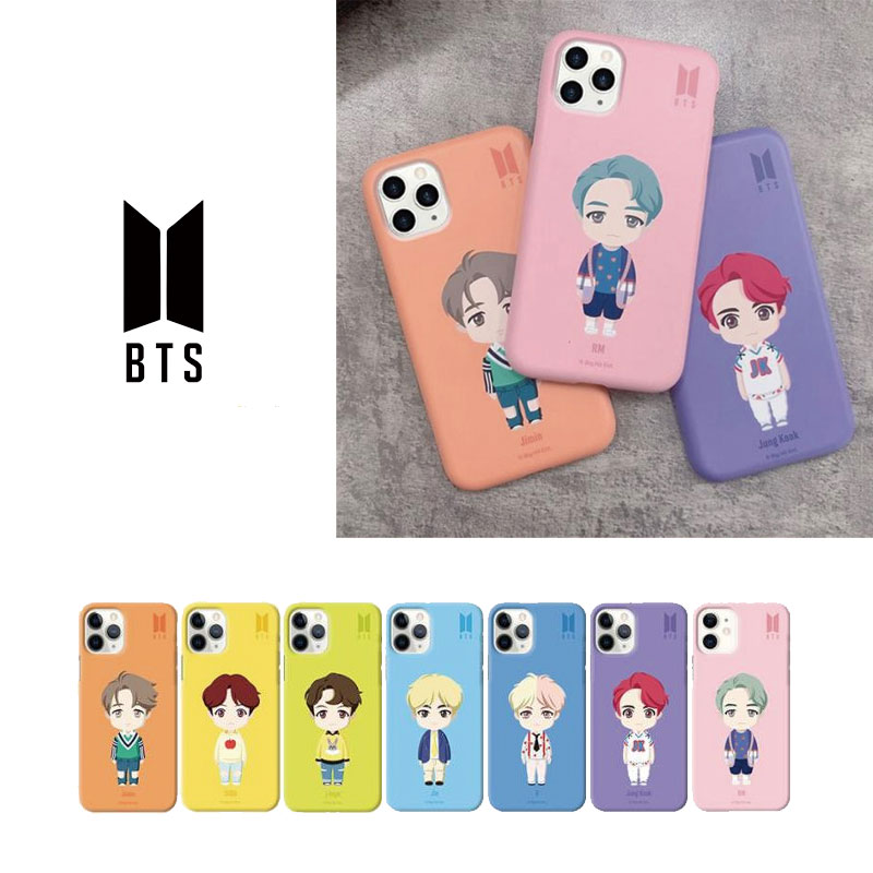 [防弾少年団][BTS] BASIC STANDING SLIM FIT iPhone 防弾少年団 アンドロイ ケース シリコン スマホケース スマホカバー