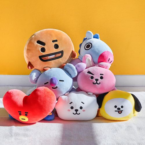 [BT21公式 正規品] キャラクター ソフトミニピロークッション 　防弾少年団 BTS