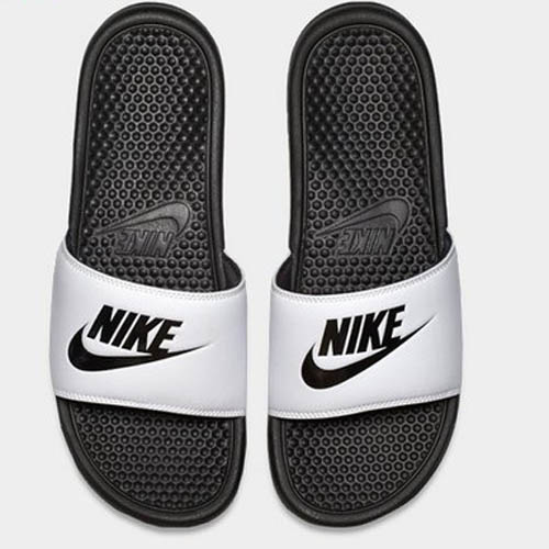 [NIKE]ナイキ ベネシ JDI プリントスリッパ343880-100　ホワイトメンズサンダル