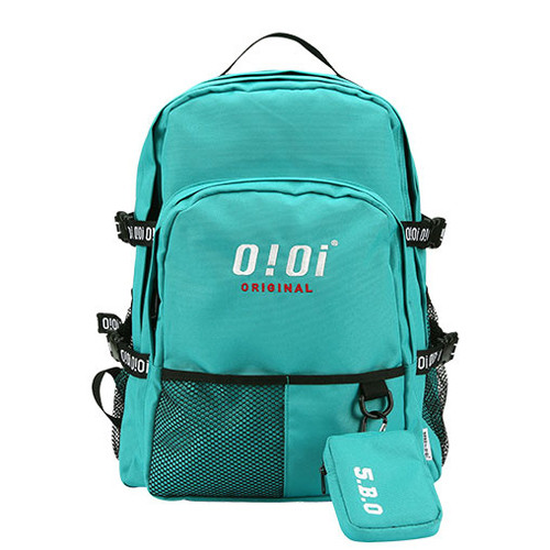 [5252BY OIOI]O!Oi ORIGINAL BACKPACK　MINT/オリジナルバックパック　ミント/リュック/通学バッグ