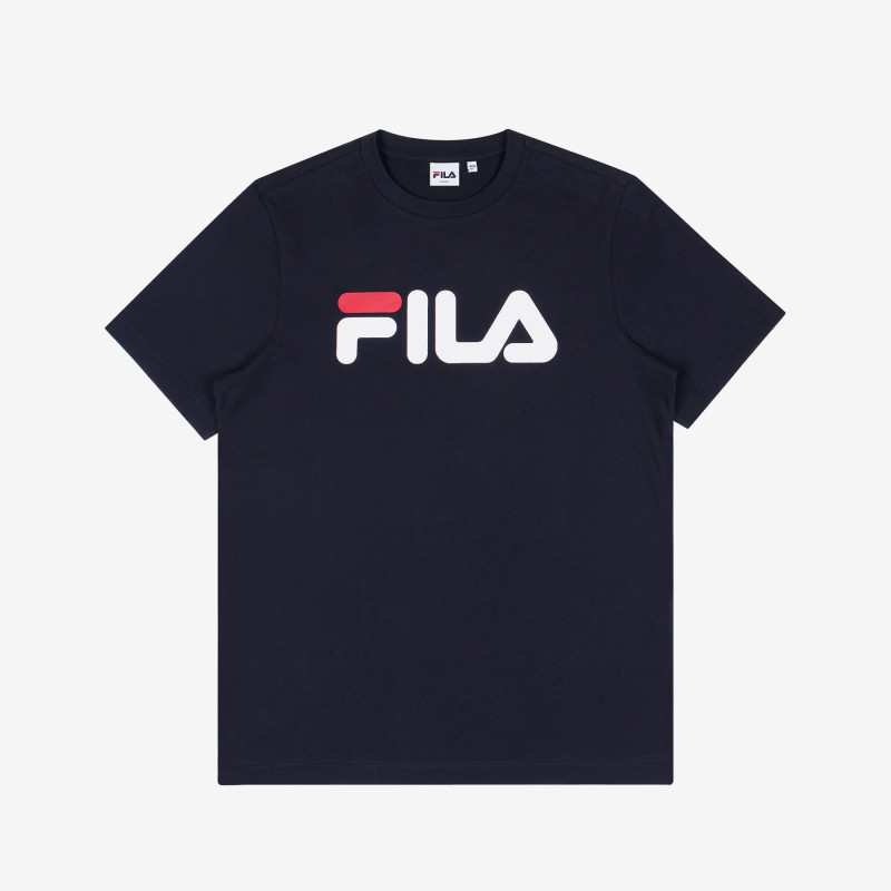 [ FILA ] レギュラーフィットリニアロゴ半袖Tシャツ FE2RSB5101X_INA ネイビー