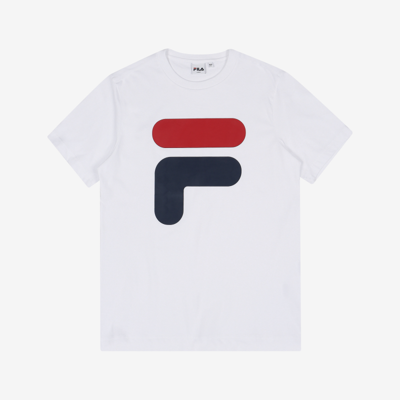 [ FILA ] レギュラーフィット BIG Fロゴ半袖TシャツFS2RSB2002X_OWH ホワイト