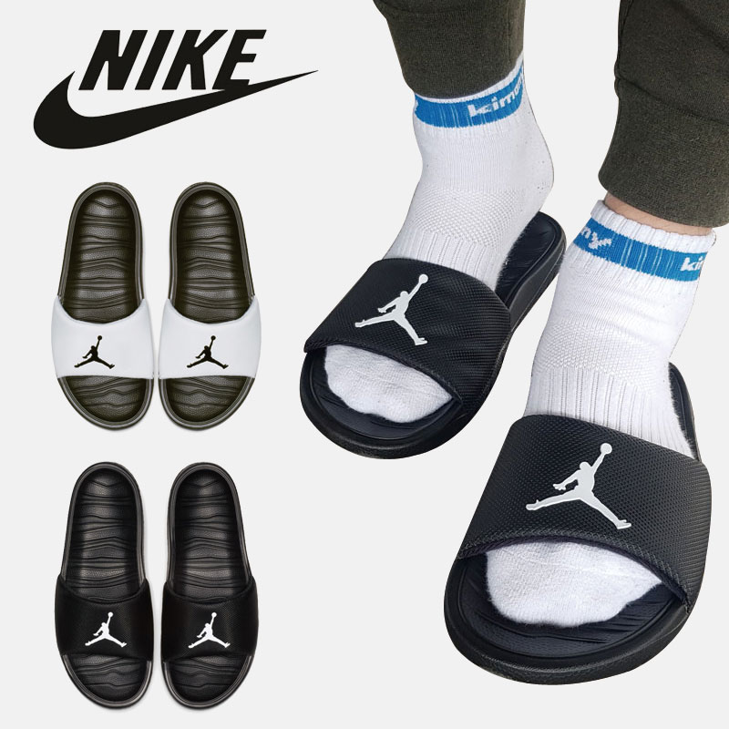 [NIKE] ナイキ Jordan Break Slide ジョーダン スリッパ サンダル スリッパ AR6374-001/AR6374-100 韓国ファッション ユニセックス オフィスカップル学生