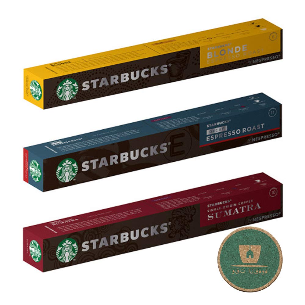 [STARBUCKS by NESPRESSO] スターバックスネスプレッソカプセルコーヒー3種×10カプセル×= 30カプセル