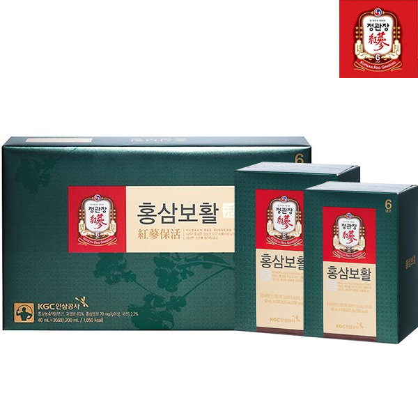 [正官庄]   紅蔘保活　40ml x 30包 正官庄公式製品