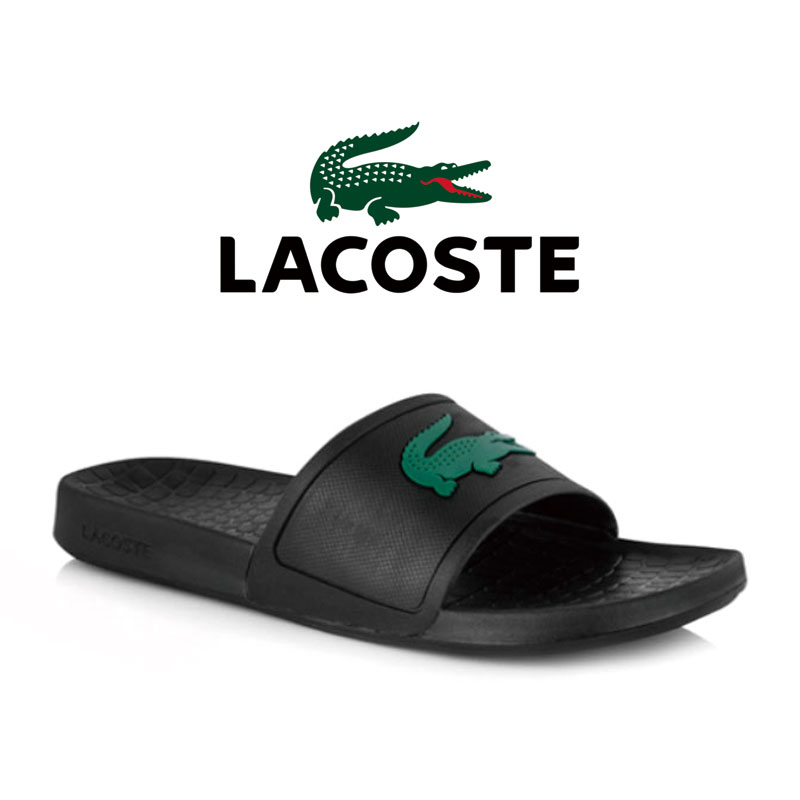 [LACOSTE] RZ0090M19A1B4 signal メンズ スリッパ ラコステスリッパ サンダル メンズ 韓国ファッション 韓国サンダル ユニセックス