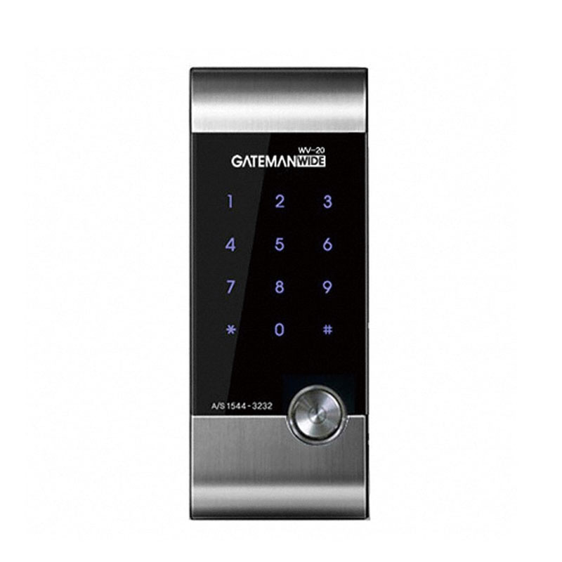 [ゲートマン] GATEMAN WV-20 ゲートマン ドアロック デジタルドアロック パスワード入力 ワンタッチ 2重ロック タッチパネル 日本語説明書付き
