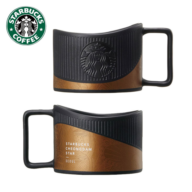 [スターバックス ]Starbucks 清潭スターブラックマグカップ237ml スターバックスマグカップ 韓国マグカップ