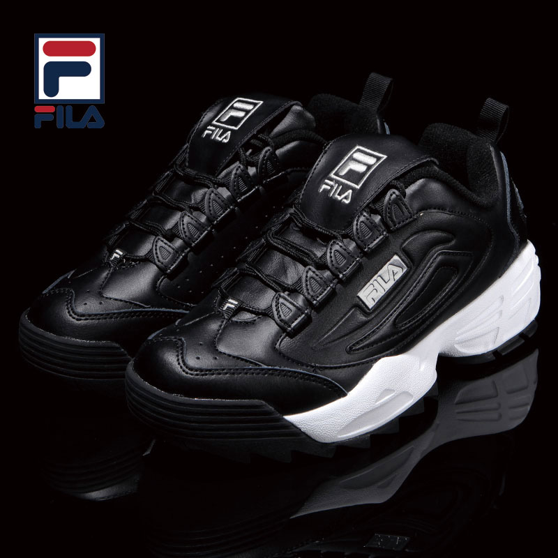 [FILA] FS1HTB1223X DISRUPTOR3 ディスラプター3 スニーカー ダッドスニーカー 韓国ファッション レディース メンズ ユニセックス スニーカー ブラックスニーカー