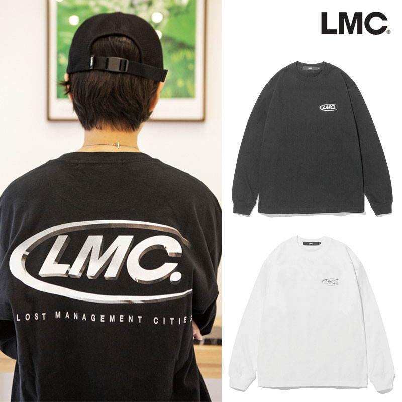 [LMC] 3D CO LONG SLV TEE 韓国ブランド Tシャツ 長袖 韓国ファッション レディース メンズ ユニセックス
