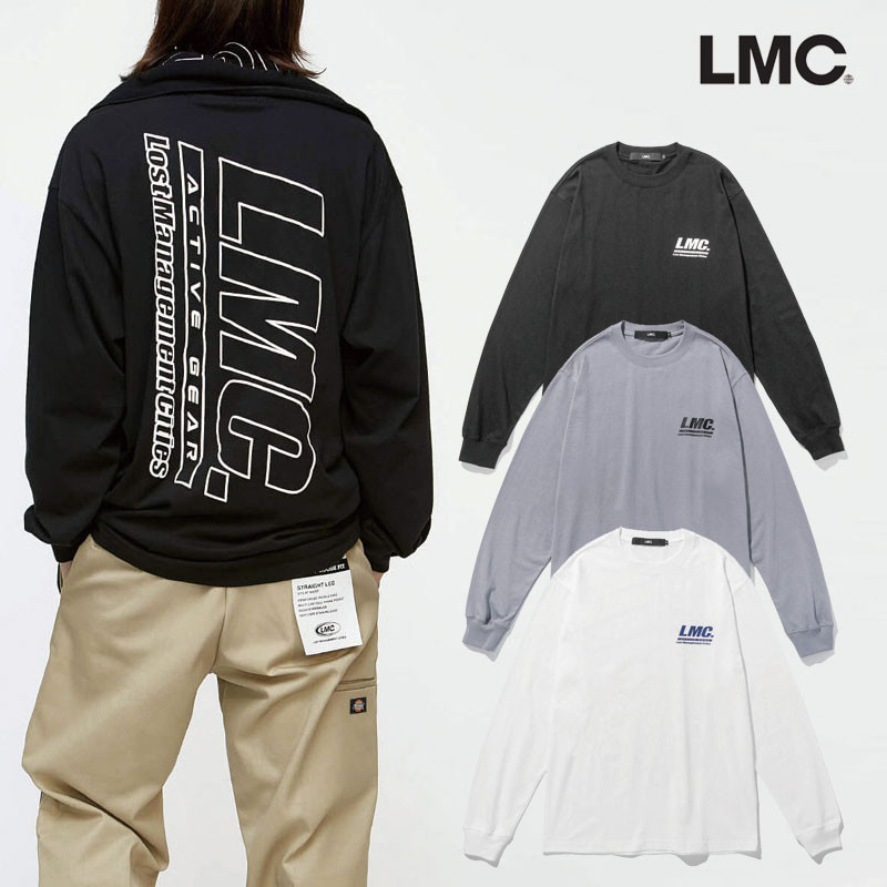 [LMC] ACTIVE GEAR LONG SLV TEE 韓国ブランド Tシャツ 長袖 韓国ファッション レディース メンズ ユニセックス