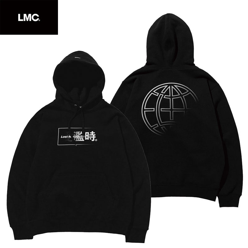 [LMC] RED LABEL FADE OUT HOODIE 韓国ブランド フード付きTシャツ 長袖 韓国ファッション レディース メンズ ユニセックス