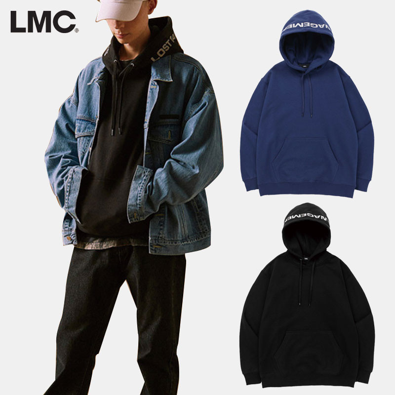 [LMC] FN REFLECTIVE LOGO HOODIE 韓国ブランド フード付きTシャツ 長袖 韓国ファッション レディース メンズ ユニセックス