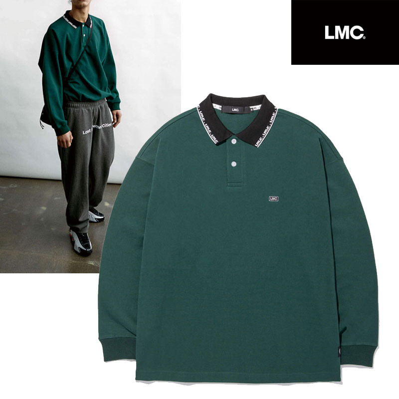 [LMC] PIQUE LONG SLV TEE 韓国ブランド Tシャツ 長袖 韓国ファッション レディース メンズ ユニセックスFOR JODAE SWEATSHIRT