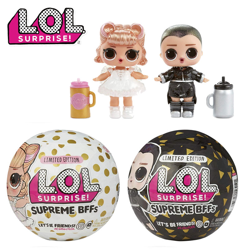 [L.O.L.Surprise!] 限定版 Supreme Bffs 2 Pack サプライズ 旅行 ファッション アイテム 人形 おもちゃ