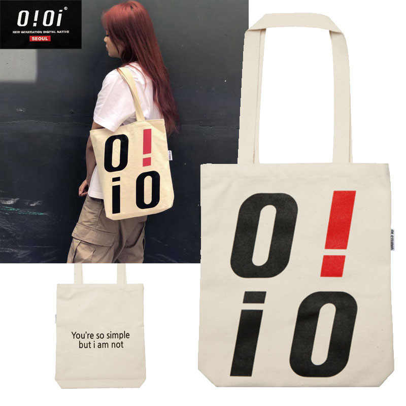 [OiOi] ECO BAG オアイオアイバッグ エコバック韓国ファッション レディース メンズ ユニセックス