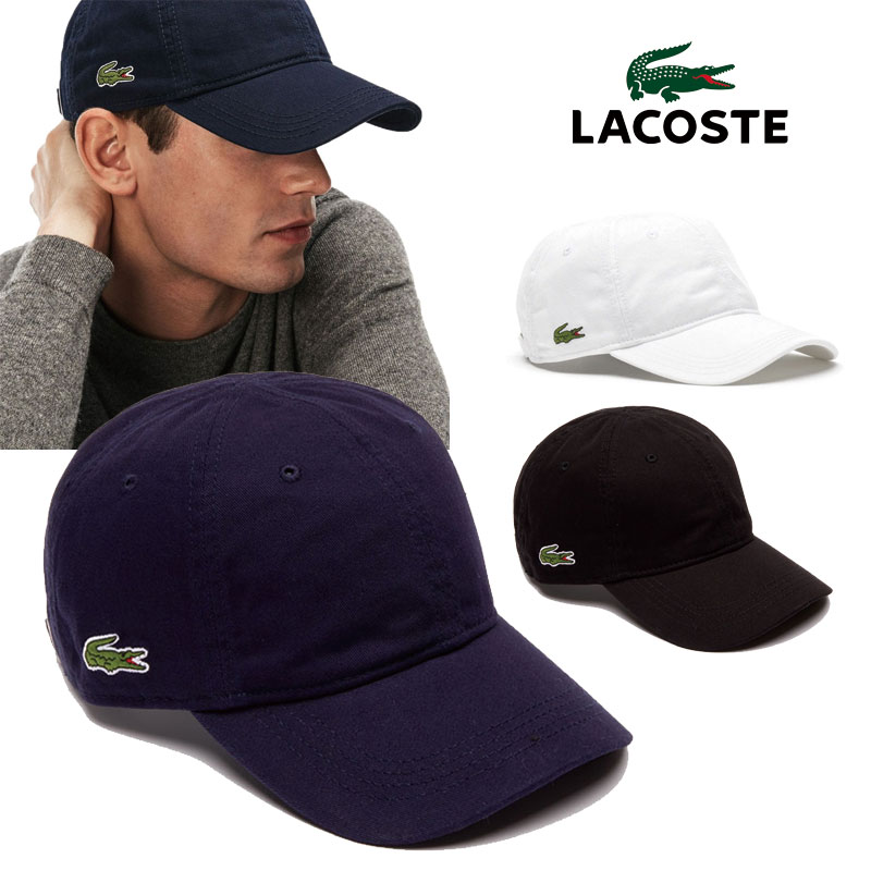 [LACOSTE] RK9811 CLASSIC GABARDINE CAP クラシックギャバルディンキャップ 韓国ハット 韓国ファッション ボールキャップ ラコステハット