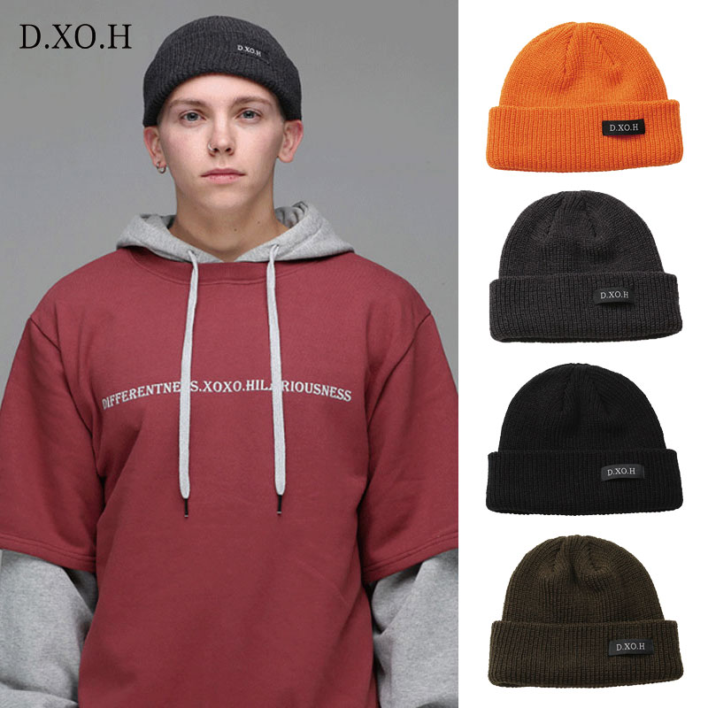 [DXOH] LOGO BEANIE EXO/SHINee ビーニー ハット ニットキャップ キャップ レディース メンズ 韓国ファッション 芸能人 KPOP