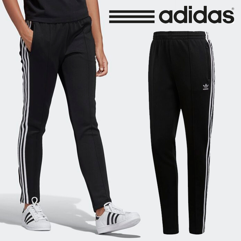 [adidas] ADIDAS ORIGINALS SUPERSTAR TRACKPANTS  オリジナル スーパースタートラックパンツ 長ズボン トレーニング女ズボン(CE2400)