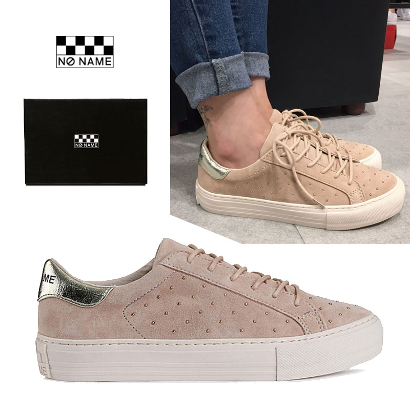 [NO NAME] SNNF183CV04-02Q ARCADE SNEAKER SUEDE/STUDS 厚底スニーカー スニーカー ダッドスニーカー スニーカー 韓国ファッション レディース