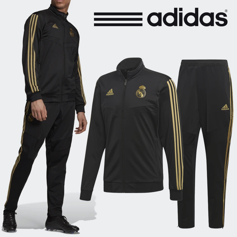 [ADIDAS] REAL MADRID Suit サッカーユニット 運動服 トレーニングセットDX7867