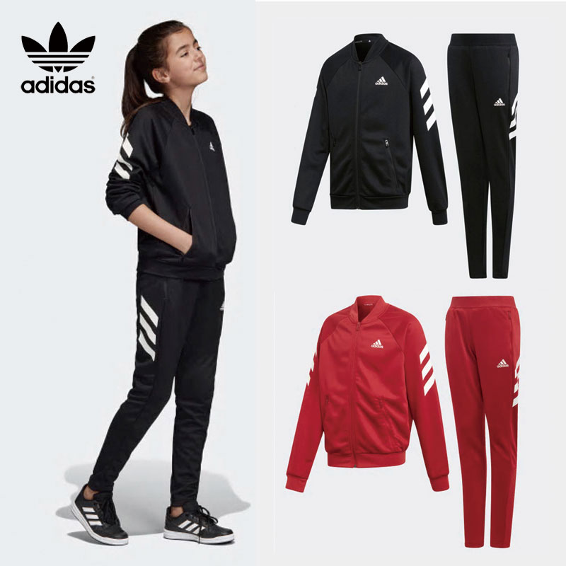 ADIDAS キッズ ED4634 ED4635 アディダス 公式 YG XFG ジャージ ジャージ上下 レディース メンズ 韓国ファッション-copy