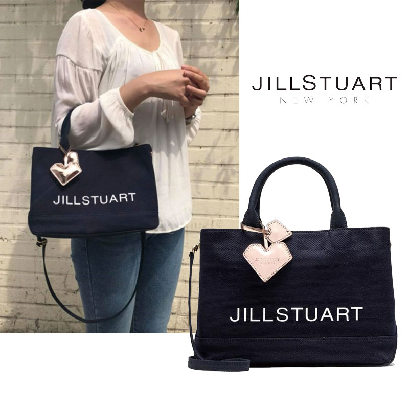 [JILLSTUART] JABA9F981N2 ジルスチュアート ミニ トートバッグ バック 通学 韓国ファッション レディース 通勤 ショルダー ショルダーバッグ キャンバス