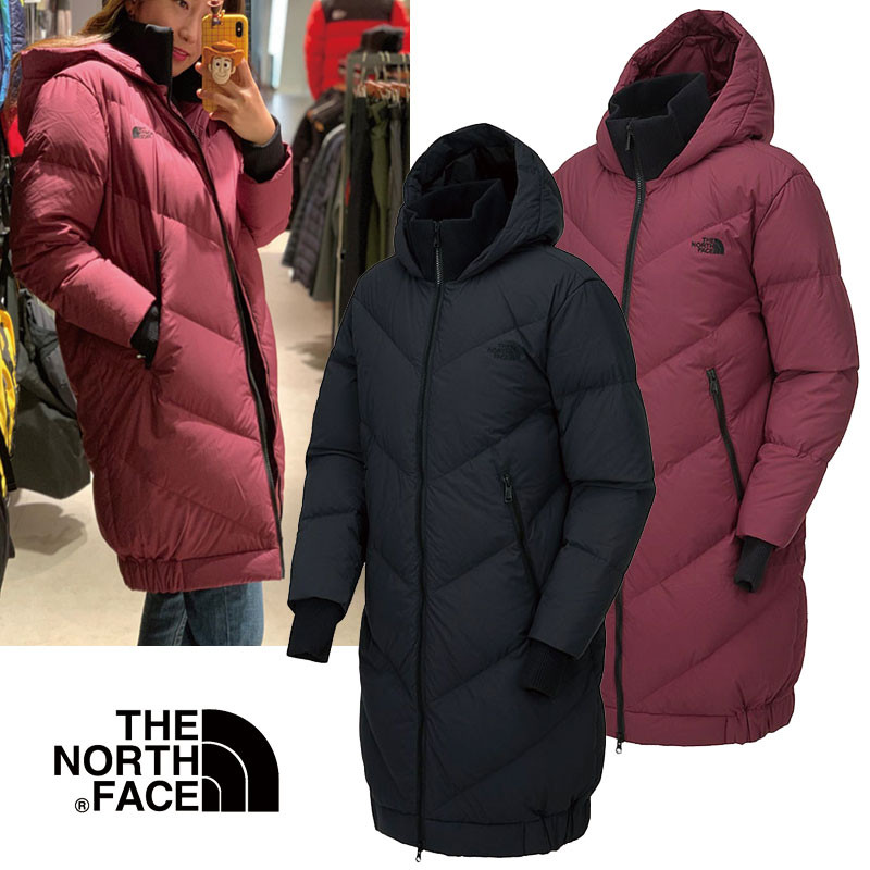 [THE NORTH FACE] NJ1DK81 ALBROZ PARKINA COAT ノースフェイス ダウン ロング コート ジャケット レディース パーカー 韓国ファッション