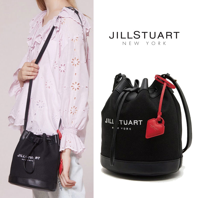 [JILLSTUART] JABA0E735BK ジルスチュアート ミニ トートバッグ バック 通学 韓国ファッション レディース 通勤 ショルダー ショルダーバッグ キャンバス