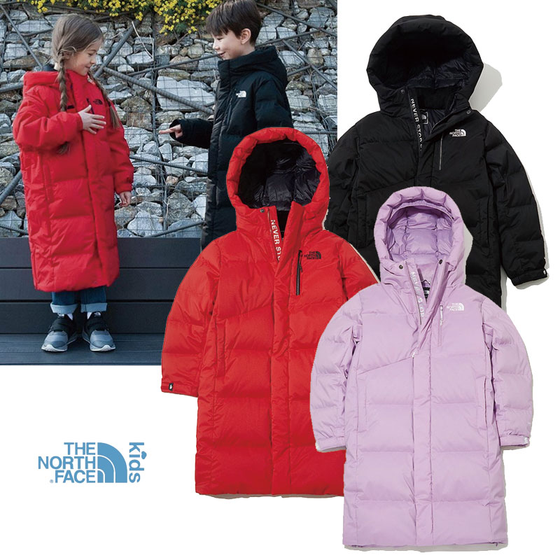 [THE NORTH FACE] NJ1DK52 SUPER AIR DOWN COAT ザノースフェイス キッズ ダウン ロング コート パディング アウター ジャケット 子供 パーカー