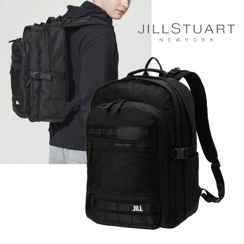 [JILLSTUART] JEBA8F512BK シンプル ブラック バッグ リュック バックパック 大容量 学校 レディース メンズ ユニセックス 韓国 A4