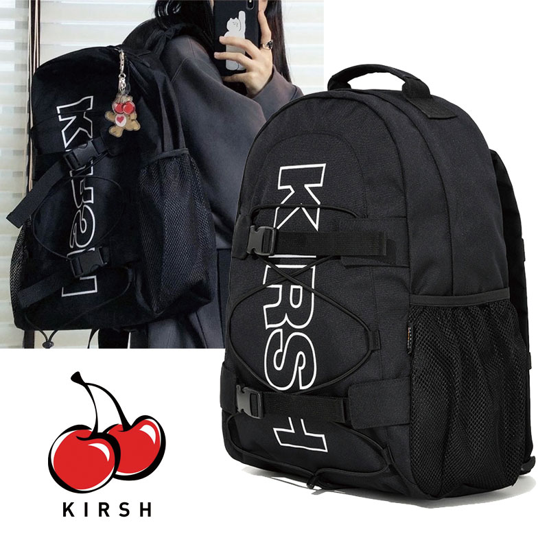 [KIRSH] POCKET SPORTS BACKPACK JS リュック バックパック レディース メンズ 大容量 A4 通学 韓国ファッション