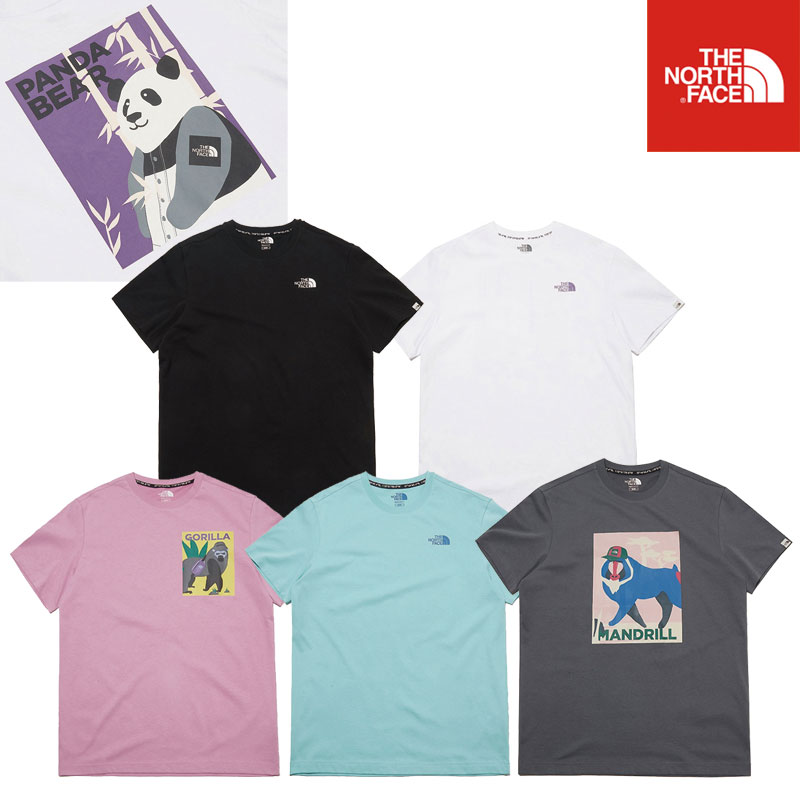 [THE NORTH FACE] NT7UL12 GO-GREEN S/S TEE ノースフェイス 半袖ラウンドティー 韓国ファッション 半袖tシャツ レディース メンズ