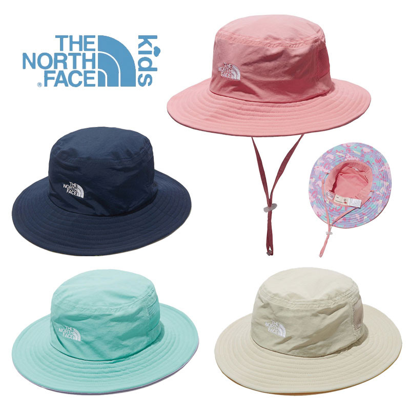 [THE NORTH FACE] キッズ NE3HL00 SPX MESH HAT バケットハット 帽子 ノースフェイス 韓国ファッション 女の子 男の子