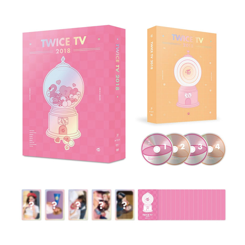 TWICE - TWICE TV 2018 DVD / JYP / トゥワイス / twice グッズ