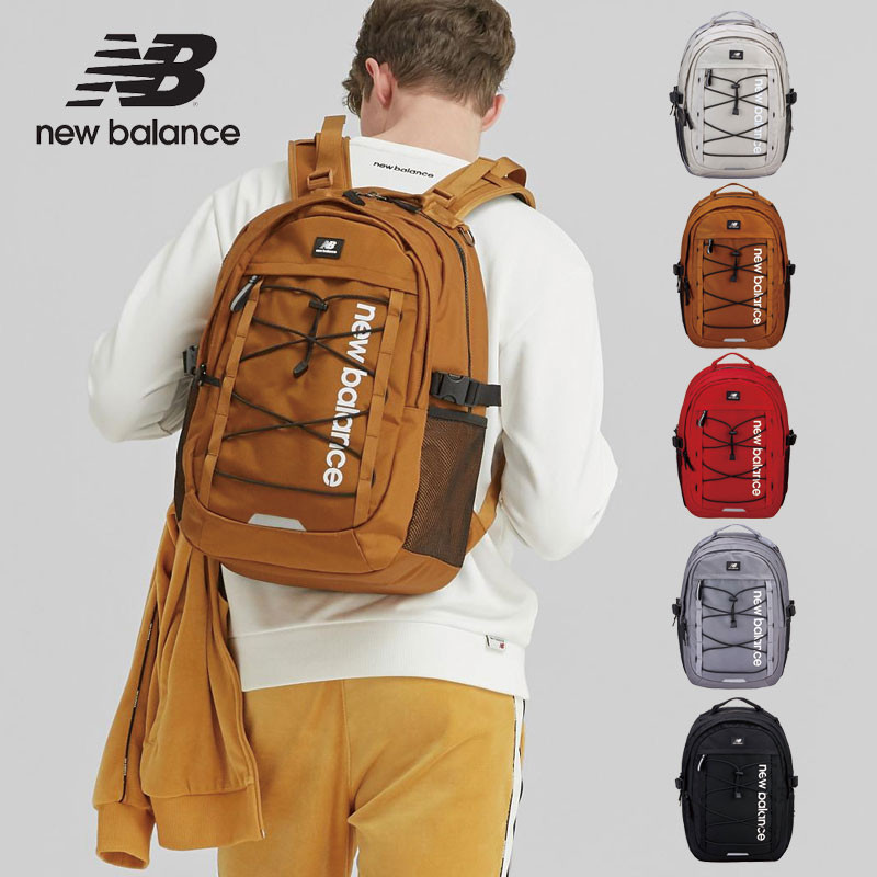 [new balance] NBGCAS0101 2PIK 5色 リュックサック 登山 バッグ 通学 バックパック ナイロン A4 大容量 レディース メンズ 韓国ファッション ニューバランス