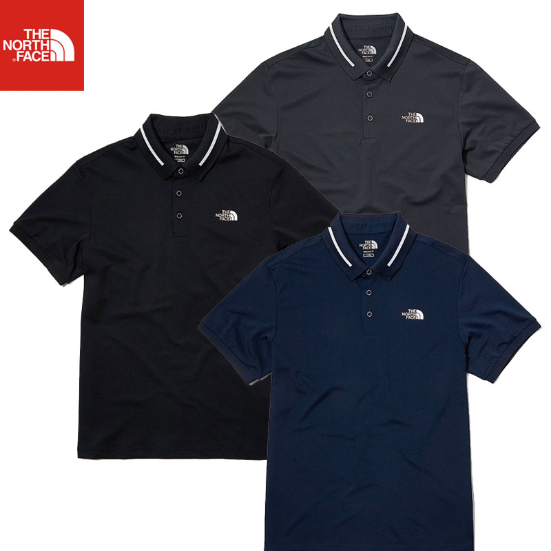 [THE NORTH FACE] NT7PL03 STINTSON S/S POLO ノースフェイス ポロシャツ 半袖ラウンドティー 韓国ファッション 半袖tシャツ レディース メンズ ゴルフウェア