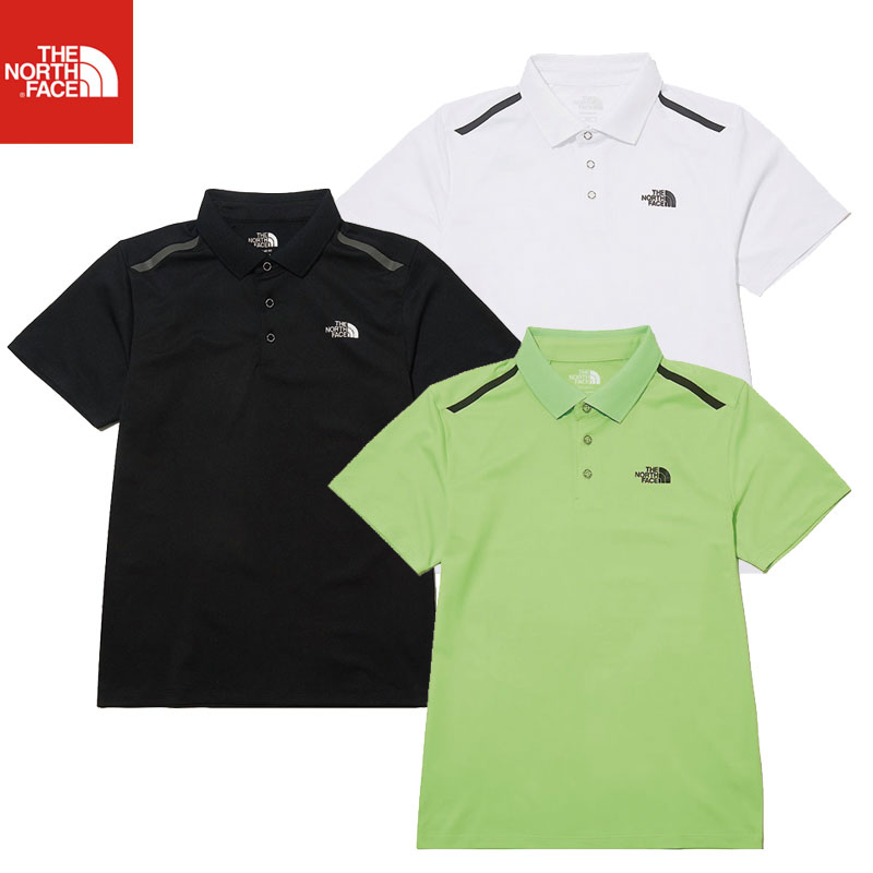 [THE NORTH FACE] NT7PL04 CAMPTON S/S POLO ノースフェイス ポロシャツ 半袖ラウンドティー 韓国ファッション 半袖tシャツ レディース メンズ