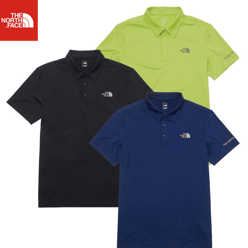 [THE NORTH FACE] NT7PL04 COOLEST S/S POLO ノースフェイス ポロシャツ 半袖ラウンドティー 韓国ファッション 半袖tシャツ レディース メンズ