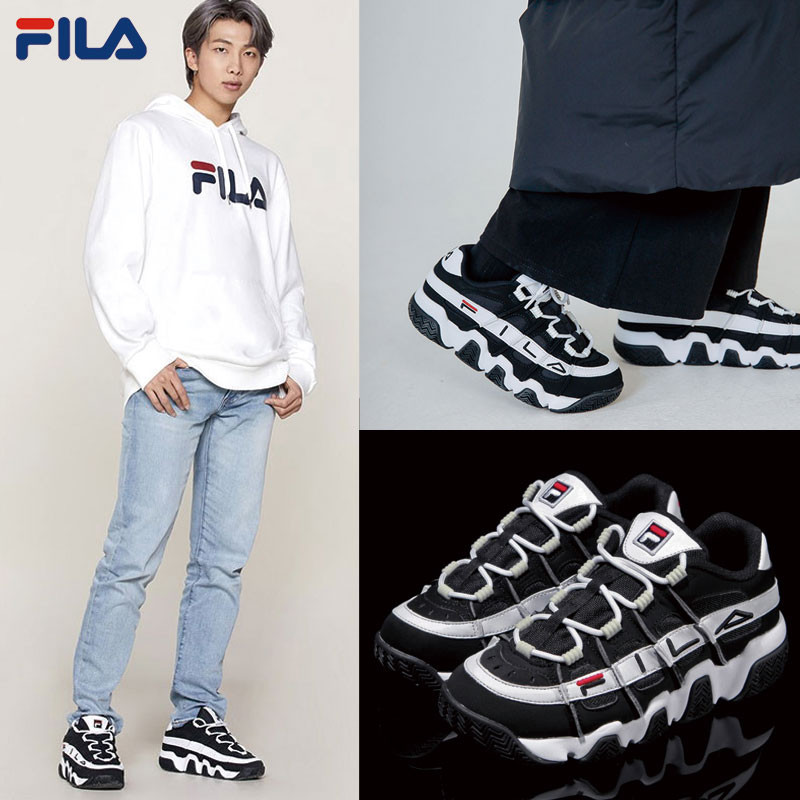 BTS 着用 [FILA] バリケード FS1HTB1053X_BWT フィラ スニーカー トレッキングシューズ 靴 シューズ レディース メンズ 韓国ファッション