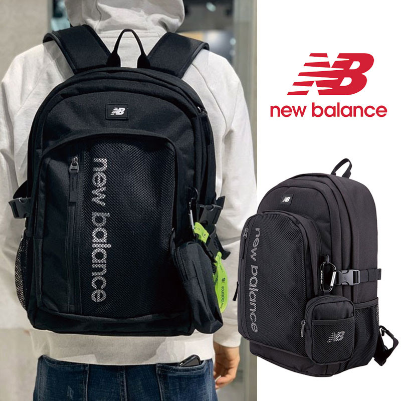 [new balance] NBGCAS0105 (19)Black リュックサック 登山 バッグ 通学 バックパック A4 大容量 レディース メンズ 韓国ファッション ニューバランス