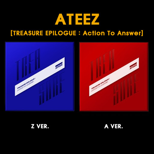 ATEEZ エイティーズ [TREASURE EPILOGUE : Action To Answer] A Ver +.Z Ver 2種セット韓国音楽チャート反映