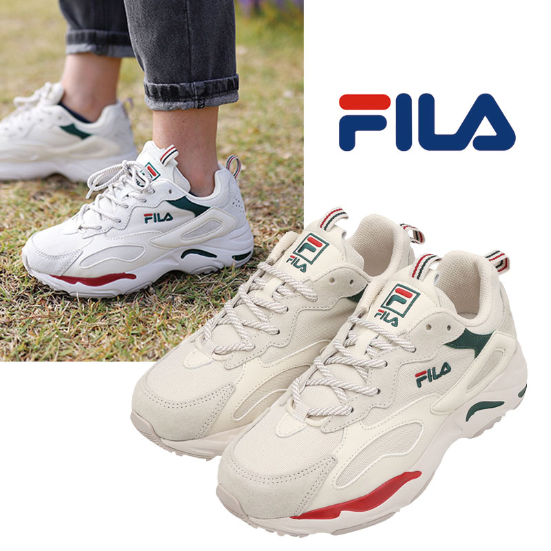 BTS 着用 [FILA] 1RM01153_926 RAY TRACER フィラ スニーカー トレッキングシューズ 靴 シューズ レディース メンズ 白いスニーカー ダッドスニーカー