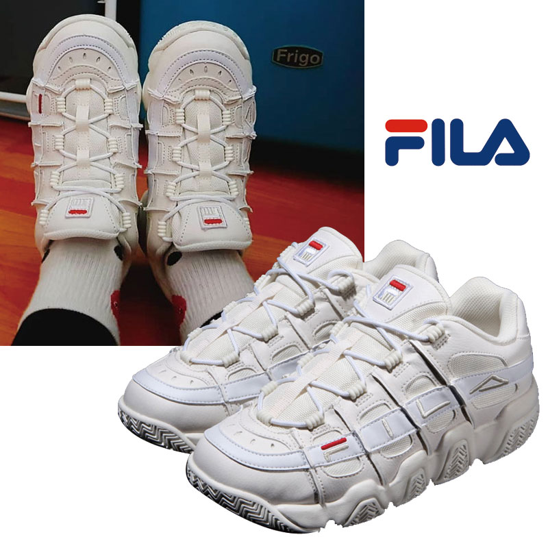 BTS 着用 [FILA] FS1HTB1055X_OWH フィラ スニーカー トレッキングシューズ 靴 シューズ レディース メンズ 白いスニーカー ダッドスニーカー