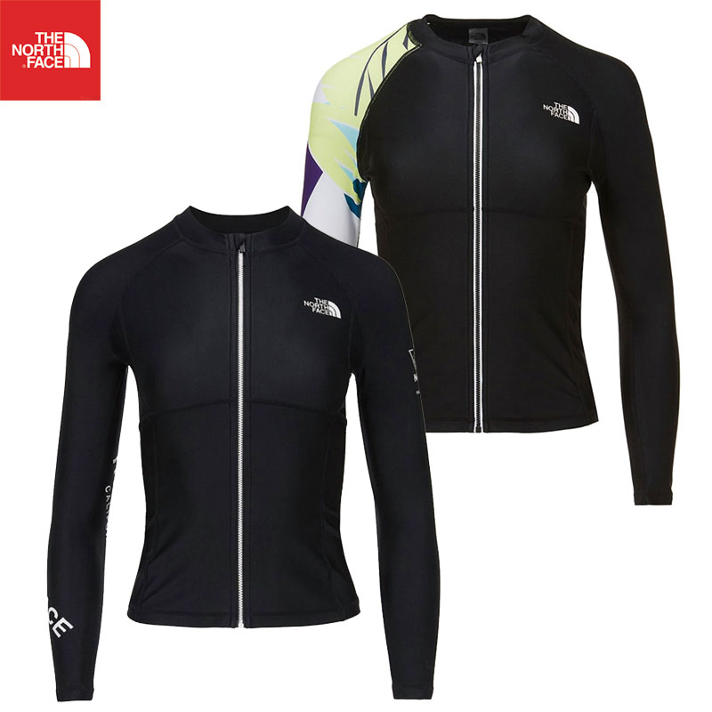 【THE NORTH FACE】 NJ5JL32 SURF-MORE ZIP UP ノースフェイス スポーツ ラッシュガード アウター レディース 韓国 ジップアップ