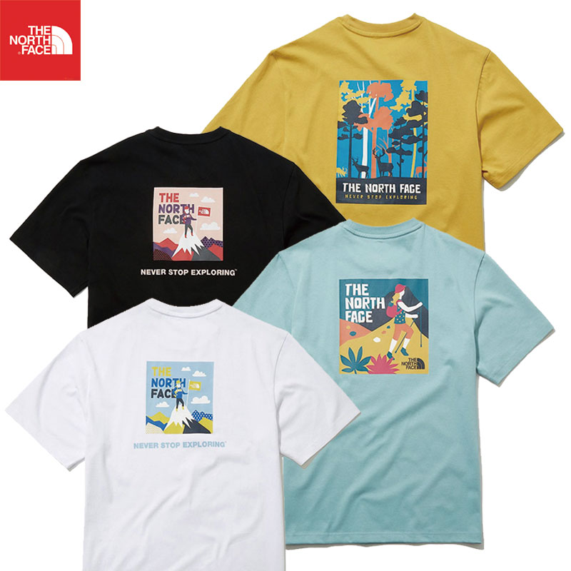 [THE NORTH FACE] NT7UL07 SUMMER EXPEDITION S/S R/TEE ノースフェイス 半袖ラウンドティー 韓国ファッション 半袖tシャツ レディース メンズ