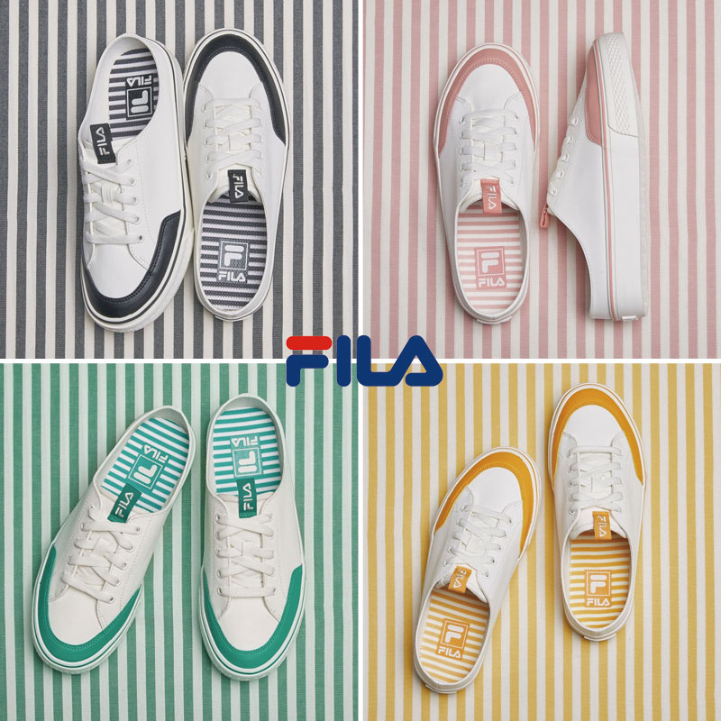 [FILA] 1XM00984 DOUBLE MARKER LX フィラ ミュール スニーカー 春 シューズ 白いスニーカー レディース メンズ 韓国ファッション