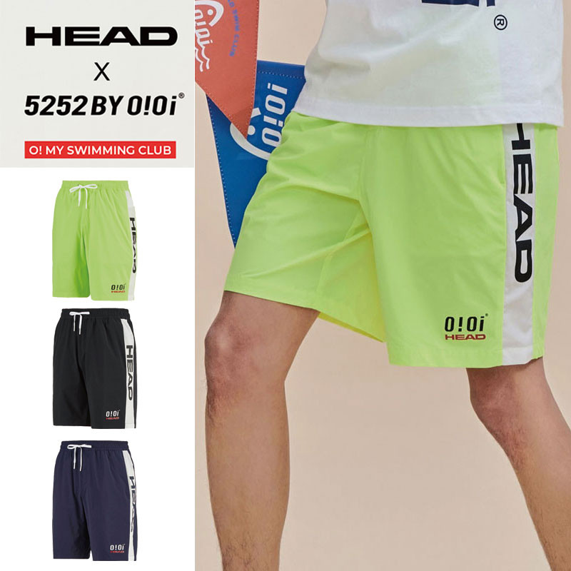 [HEAD X OiOi] JHQJH19215 LOGO BEACH PANTS MAN ラッシュガード ビーチ パンツ ロング レディース メンズ 水着 韓国ファッション