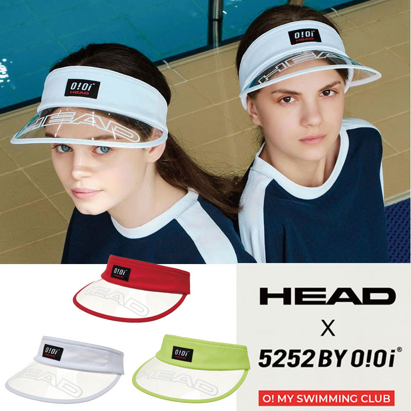 [HEAD X OiOi] KDRAX19201 LOGO CLEAR SUN CAP ナイロン 帽子 キャップ レディース メンズ 韓国ファッション